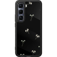 Infinix Hot 60 Pro Plus Uyumlu Cicek Tasarımlı Glossy Premium Kılıf