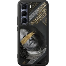 Bg Aksesuar Infinix Hot 60 Pro Plus Uyumlu Para Tasarımlı Glossy Premium Kılıf