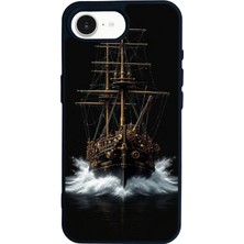 Bg Aksesuar iPhone 16E Uyumlu Korsan Tasarımlı Glossy Premium Kılıf