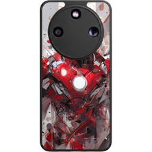 Bg Aksesuar Honor Magic 8 Lite Uyumlu Iron Man ( Demir Adam ) Tasarımlı Glossy Premium Kılıf