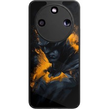 Bg Aksesuar Honor Magic 8 Lite Uyumlu Batman Tasarımlı Glossy Premium Kılıf