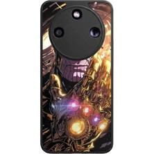 Bg Aksesuar Honor Magic 8 Lite Uyumlu Thanos Tasarımlı Glossy Premium Kılıf