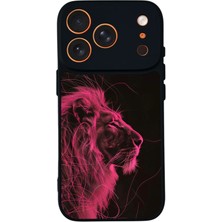 Bg Aksesuar iPhone 17 Pro Max Uyumlu Aslan Tasarımlı Glossy Premium Kılıf