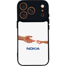 Bg Aksesuar iPhone 17 Pro Max Uyumlu Nokia Tasarımlı Glossy Premium Kılıf