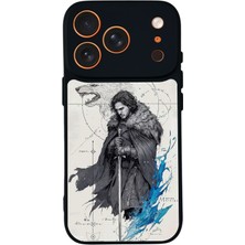 Bg Aksesuar iPhone 17 Pro Uyumlu Gameofthrones Tasarımlı Glossy Premium Kılıf
