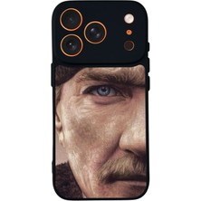 Bg Aksesuar iPhone 17 Pro Max Uyumlu Mustafa Kemal Ataturk Tasarımlı Glossy Premium Kılıf
