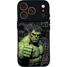 iPhone 17 Pro Uyumlu Hulk Tasarımlı Glossy Premium Kılıf