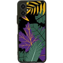 Bg Aksesuar Omix X3 Uyumlu Botanik Tasarımlı Glossy Premium Kılıf