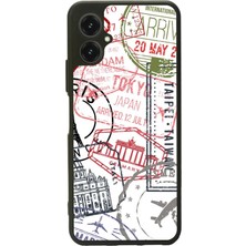 Bg Aksesuar Omix X5 Uyumlu Poster Tasarımlı Glossy Premium Kılıf