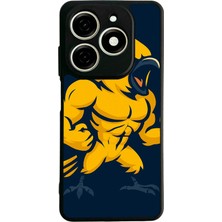 Bg Aksesuar Tecno Spark 20C Uyumlu Fenerbahce Tasarımlı Glossy Premium Kılıf