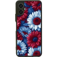 Bg Aksesuar Omix X5 Uyumlu Cicek Tasarımlı Glossy Premium Kılıf