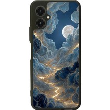 Bg Aksesuar Omix X5 Uyumlu Ay Tasarımlı Glossy Premium Kılıf