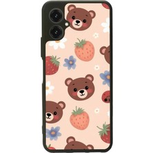 Bg Aksesuar Omix X5 Uyumlu Ayı Tasarımlı Glossy Premium Kılıf