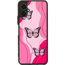 Bg Aksesuar Omix X5 Uyumlu Kelebek Tasarımlı Glossy Premium Kılıf