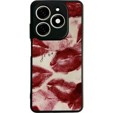 Bg Aksesuar Tecno Spark 20 Uyumlu Dudak Tasarımlı Glossy Premium Kılıf