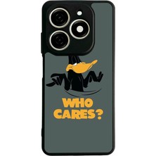 Bg Aksesuar Tecno Spark 20C Uyumlu Daffy Duck Tasarımlı Glossy Premium Kılıf