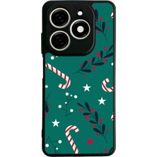 Bg Aksesuar Tecno Spark 20C Uyumlu Yilbasi Christmas Tasarımlı Glossy Premium Kılıf