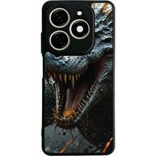 Bg Aksesuar Tecno Spark 20 Uyumlu T-Retecno Spark 20 Tasarımlı Glossy Premium Kılıf