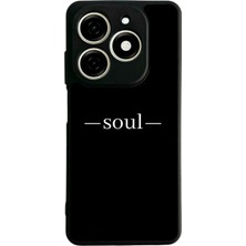 Bg Aksesuar Tecno Spark 20C Uyumlu Soul Tasarımlı Glossy Premium Kılıf