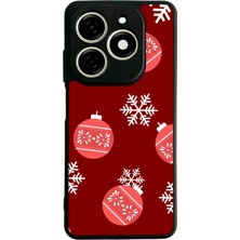 Bg Aksesuar Infinix Smart 8 Pro Uyumlu Yilbasi Christmas Tasarımlı Glossy Premium Kılıf