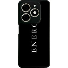 Bg Aksesuar Tecno Spark 20 Uyumlu Energy Tasarımlı Glossy Premium Kılıf