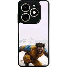 Bg Aksesuar Tecno Spark 20C Uyumlu Wolverine Tasarımlı Glossy Premium Kılıf