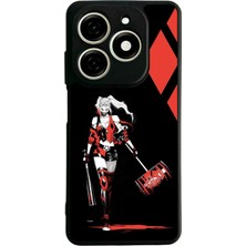 Bg Aksesuar Tecno Spark 20C Uyumlu Harleyqueen Tasarımlı Glossy Premium Kılıf