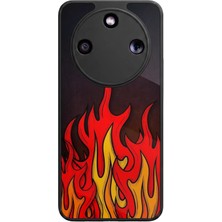 Bg Aksesuar Honor Magic 8 Lite Uyumlu Abstract Tasarımlı Glossy Premium Kılıf