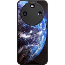 Bg Aksesuar Honor Magic 8 Lite Uyumlu Ay Tasarımlı Glossy Premium Kılıf