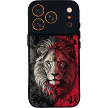 Bg Aksesuar iPhone 17 Pro Uyumlu Aslan Tasarımlı Glossy Premium Kılıf