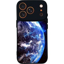 Bg Aksesuar iPhone 17 Pro Max Uyumlu Ay Tasarımlı Glossy Premium Kılıf