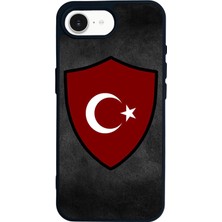 iPhone 16E Uyumlu Türk Bayragi Tasarımlı Glossy Premium Kılıf