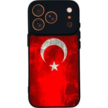 Bg Aksesuar iPhone 17 Pro Uyumlu Türk Bayragi Tasarımlı Glossy Premium Kılıf