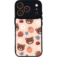 Bg Aksesuar iPhone 17 Pro Max Uyumlu Ayı Tasarımlı Glossy Premium Kılıf