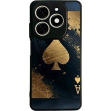 Bg Aksesuar Infinix Smart 8 Pro Uyumlu Kart Tasarımlı Glossy Premium Kılıf