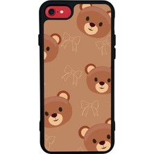 iPhone 7 Uyumlu Ayı Tasarımlı Glossy Premium Kılıf