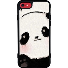 iPhone 7 Uyumlu Panda Tasarımlı Glossy Premium Kılıf
