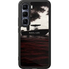 Bg Aksesuar Infinix Hot 60 Pro Plus Uyumlu Deınfinix Hot 60 Pro Pluster Tasarımlı Glossy Premium Kılıf