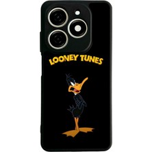 Bg Aksesuar Infinix Smart 8 Pro Uyumlu Daffy Duck Tasarımlı Glossy Premium Kılıf