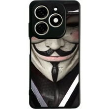 Infinix Smart 8 Pro Uyumlu Vendetta Tasarımlı Glossy Premium Kılıf