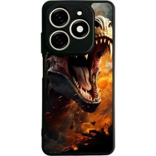 Bg Aksesuar Infinix Smart 8 Pro Uyumlu T-Reınfinix Smart 8 Pro Tasarımlı Glossy Premium Kılıf