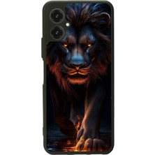 Bg Aksesuar Omix X5 Uyumlu Aslan Tasarımlı Glossy Premium Kılıf