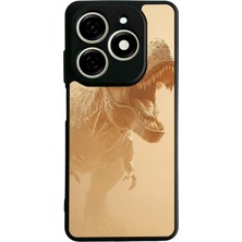 Tecno Spark 20C Uyumlu Dinazor Tasarımlı Glossy Premium Kılıf