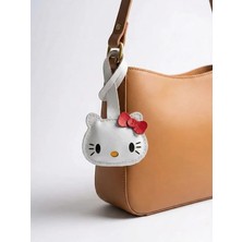 Yedideri Kitty Gerçek Deri Çanta Süsü