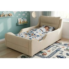 Puf Bebe Montessori 90X190 Mdf Çocuk Yatağı (Yatak Dahildir)