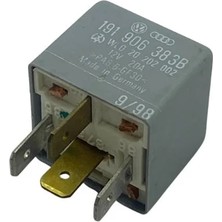 12V Röle 4 Uçlu 20 A (94) (30-85-86-87-87A) Audı-Seat-Skoda-Vw Oem Germany