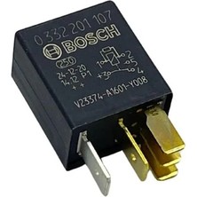 BOSCH 12V RÖLE 5 UÇLU MİKRO (ÇİFT PLATİN) (DİRENÇLİ) (30-85-86-87-87a) PORTUGAL