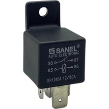 Sanel 12V Röle 4 Uçlu 80 A (70 A Tipi) (2 Uç Küçük / 2 Uç Büyük) (6.3 mm / 9.5 Mm)