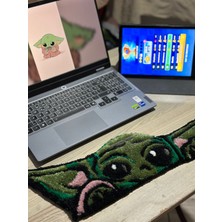 Bayb Yoda's Temalı Klavye Destek Altlığı - Klavye Halısı