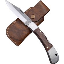 El Yapımı N690 Böhler Çelik Kilitli Yaylı Cep Çakısı